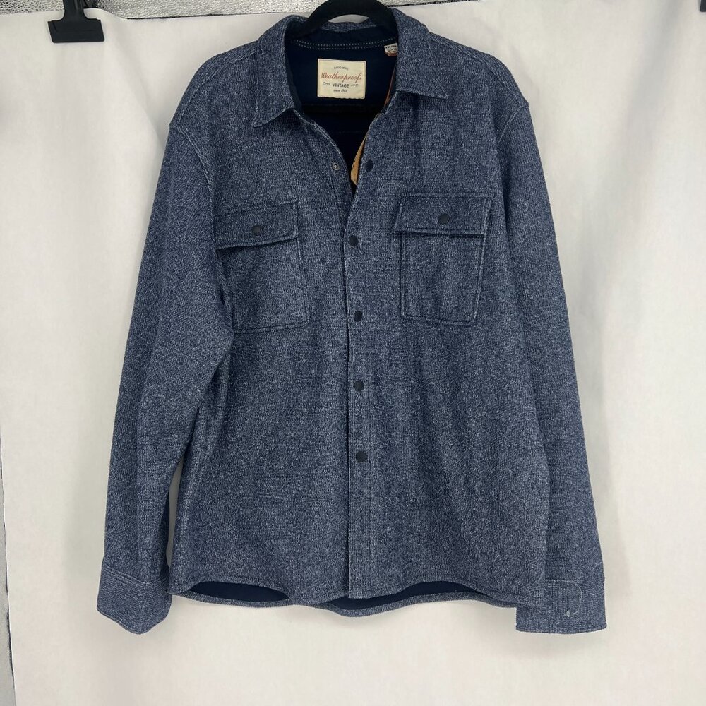 NWT Weatherproof Lined Shacket
Blue XXL